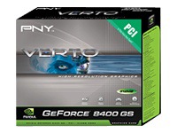 PNY GeForce 8400 GS 512MB Low Profile PCI Card