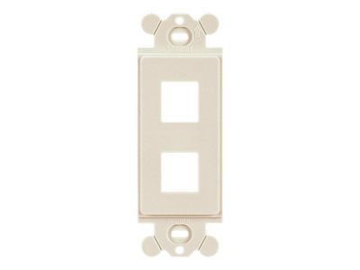 Panduit NetKey 106 Duplex Module Frame - wall mount frame kit