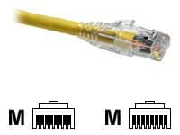 Leviton eXtreme 6+ SlimLine - patch cable - 7 ft - yellow