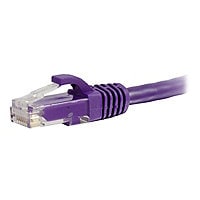 C2G 100ft Cat6 Snagless Unshielded (UTP) Ethernet Cable - Cat6 Network Patch Cable - PoE - Purple