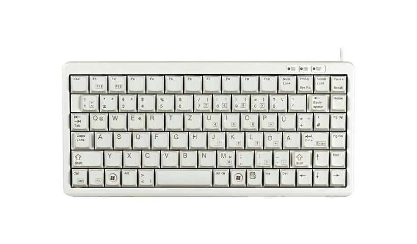 CHERRY ML4100 - keyboard - US - light gray