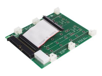 StarTech.com Dual 2.5in to Single 3.5in IDE Hard Drive Adapter - storage bay adapter