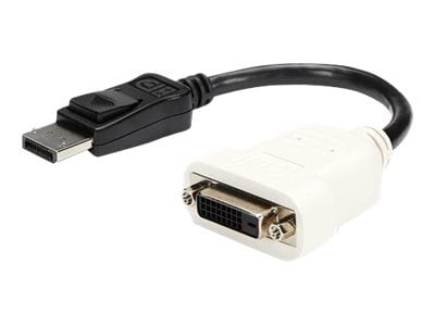 StarTech.com DisplayPort to DVI Adapter Dongle, Display Port Adapter / DP DVI-D Video Converter, DP 1.2 to DVI Monitor