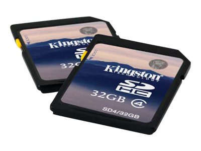 Kingston - flash memory card - 32 GB - SDHC