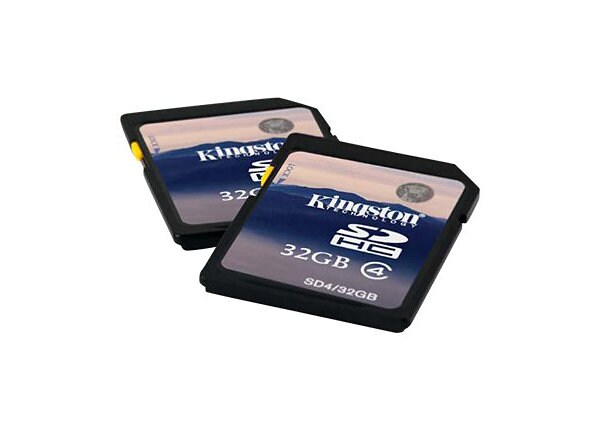 Kingston - flash memory card - 32 GB - SDHC