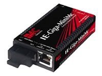 IMC IE-Giga-MiniMc - fiber media converter - 10Mb LAN, 100Mb LAN, GigE