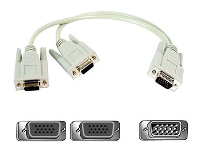 Belkin PRO Series VGA splitter - 1 ft