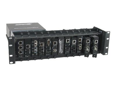 Transition Networks Media Converter Rack E-MCR-05 - modular expansion base