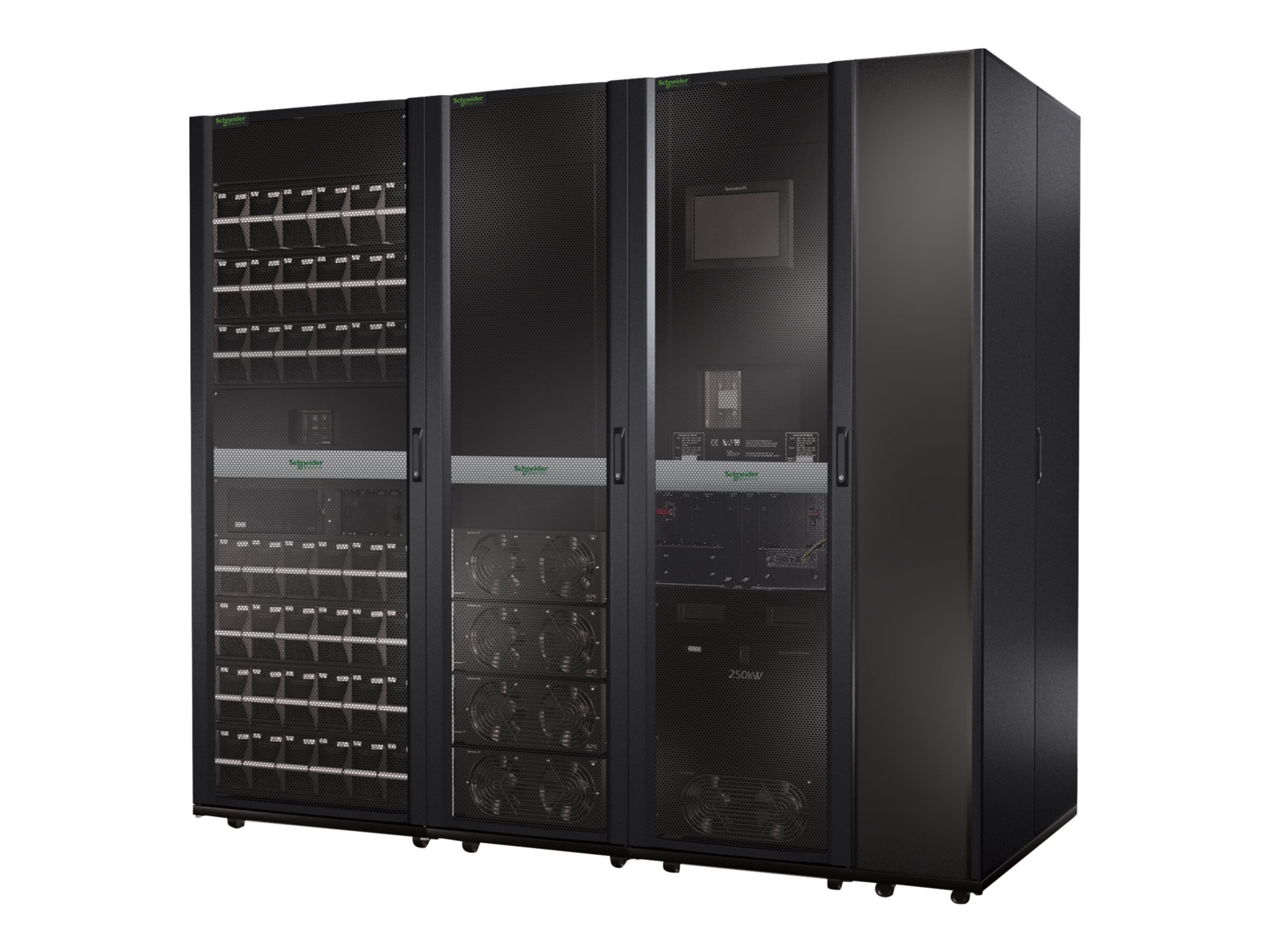 APC Symmetra PX 100kW Scalable to 250kW with Right Mounted Maintenance Bypass and Distribution - power array - 100 kW -