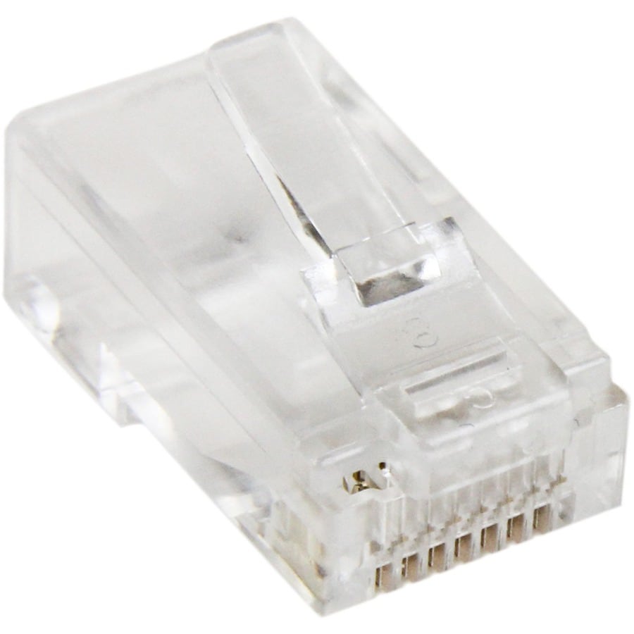StarTech.com Cat5e RJ45 Stranded Modular Plug Connector - 50 Pkg - Bulk Cat
