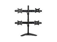 Planar Quad Monitor Stand stand - for quad flat panel - black