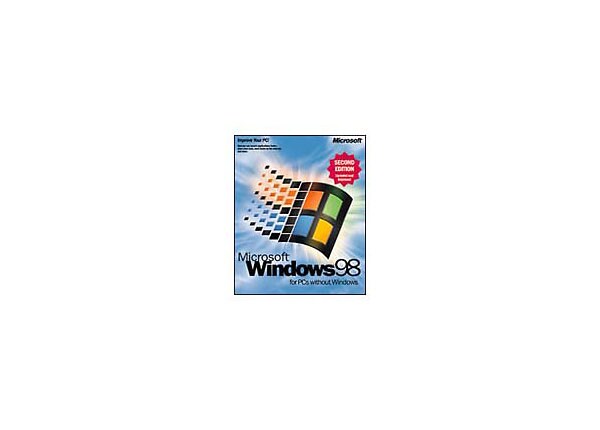 Microsoft Windows 98 Second Edition Full Edition