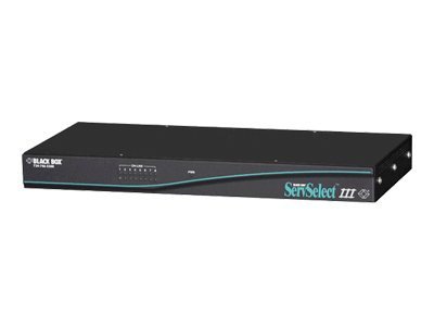Black Box ServSelect III (1 x 8), 1 User x 8 Ports
