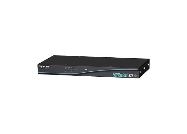 Black Box ServSelect III (1 x 8), 1 User x 8 Ports
