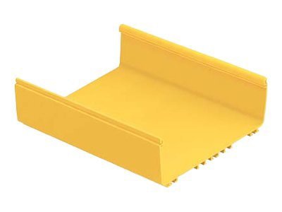 Panduit FiberRunner FR12X4YL6 12x4 Channel Cable Raceway Base