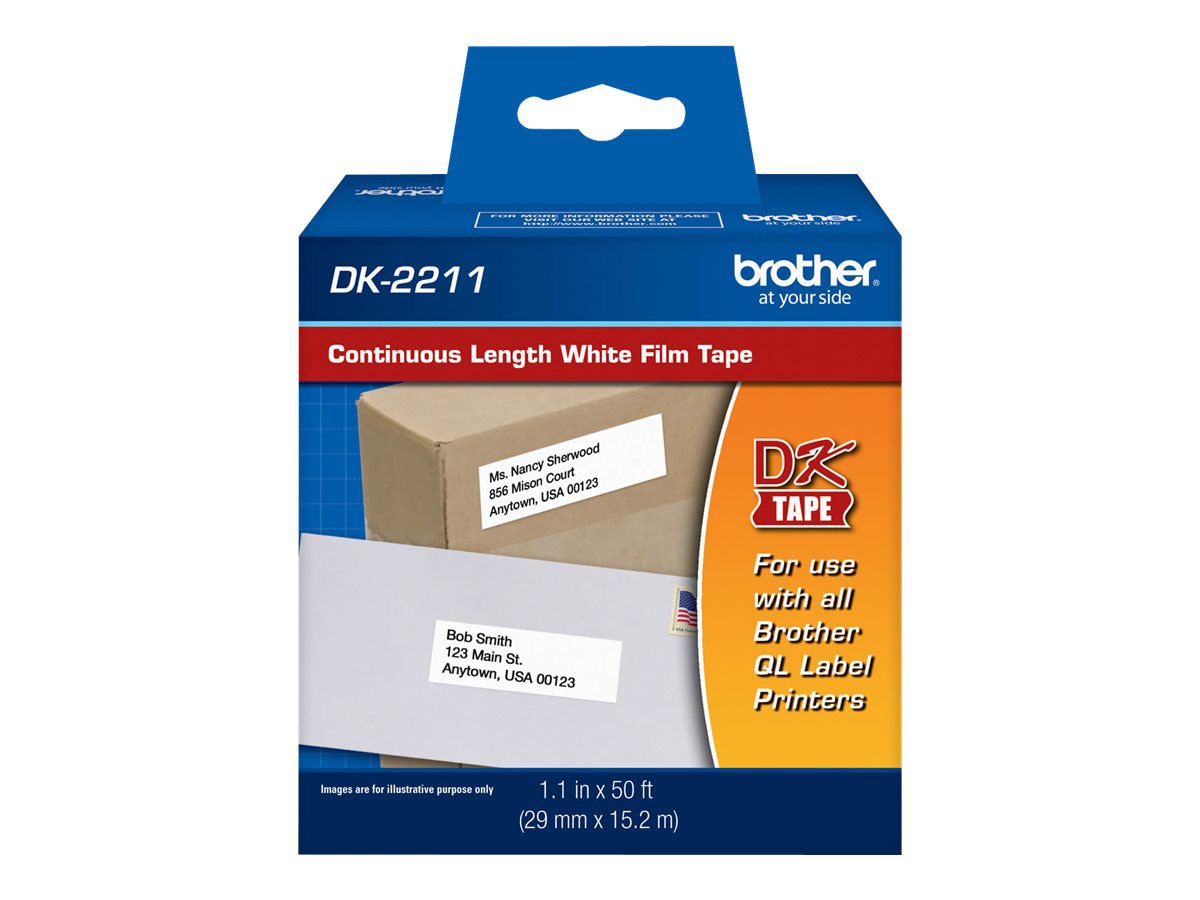 Brother DK2211 - continuous tape - Roll (2.9 cm x 15.2 m)