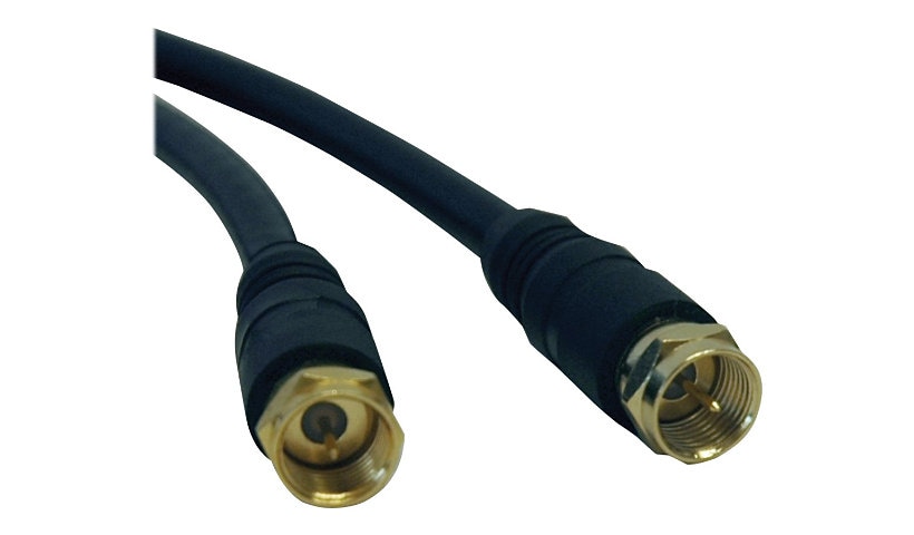 Tripp Lite 6ft Home Theater RG59 Coax Cable with F-Type Connectors 6' - RF cable - 6 ft