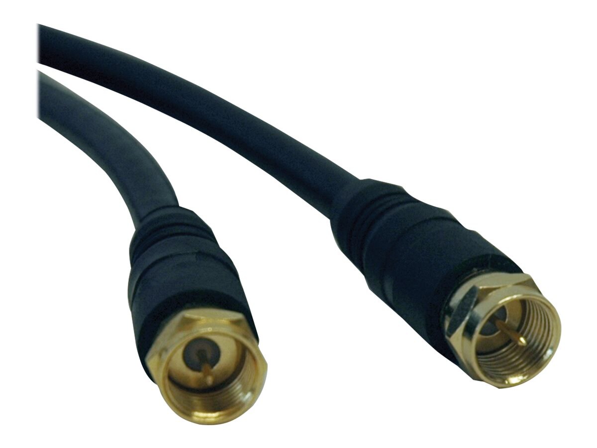 Tripp Lite 12ft Home Theater RG59 Coax Cable with F-Type Connectors 12' - RF cable - 12 ft