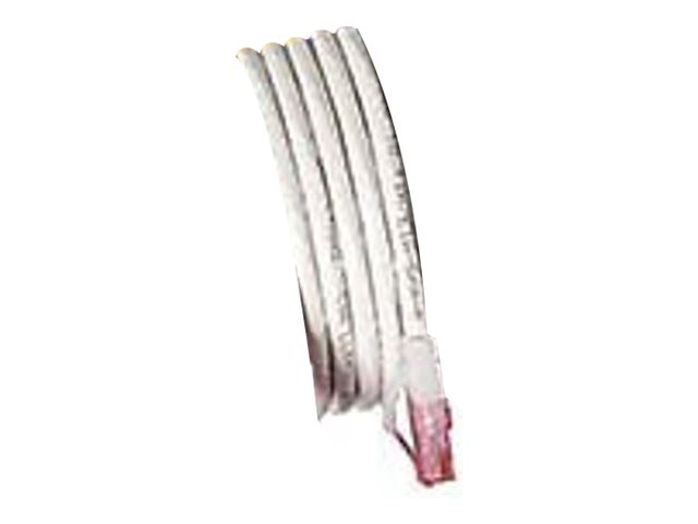 Allen Tel patch cable - 60.9 cm - white