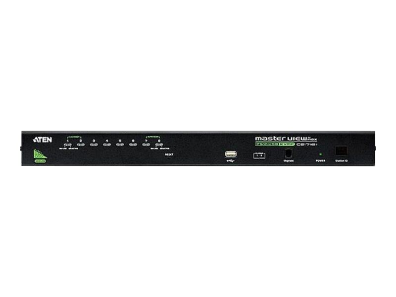 ATEN Master View max CS-1708A - KVM switch - 8 ports