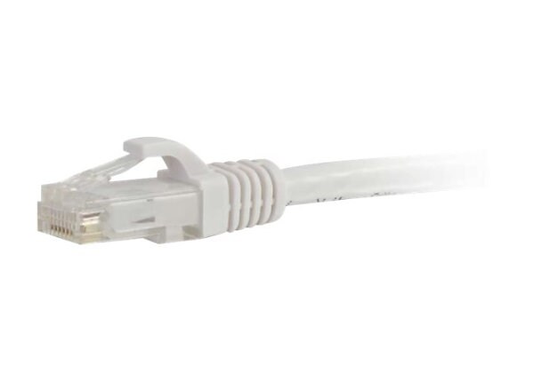 C2G Cat5e Snagless Unshielded (UTP) Network Patch Cable - patch cable - 15.2 m - white
