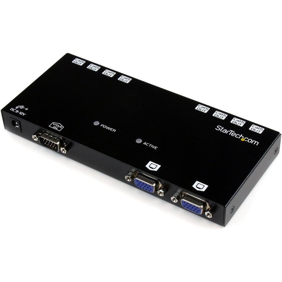 StarTech.com 492 ft. (150 m) VGA Over Cat5 Extender - VGA Extender - 8 Port