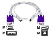 NETWORK TECH 10FT UBS VGA M-M