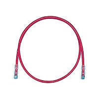 Panduit TX6 PLUS patch cable - 3 ft - red