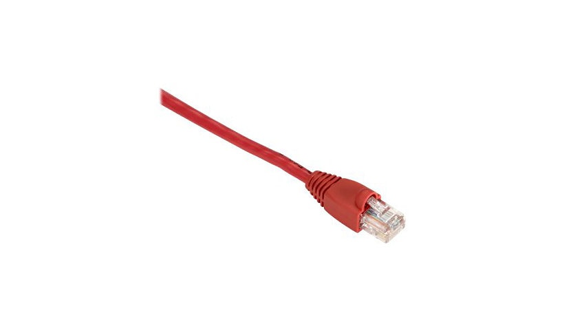 Black Box 30ft Cat5 CAT5e 350mhz Red UTP PVC Snagless Patch Cable 30'