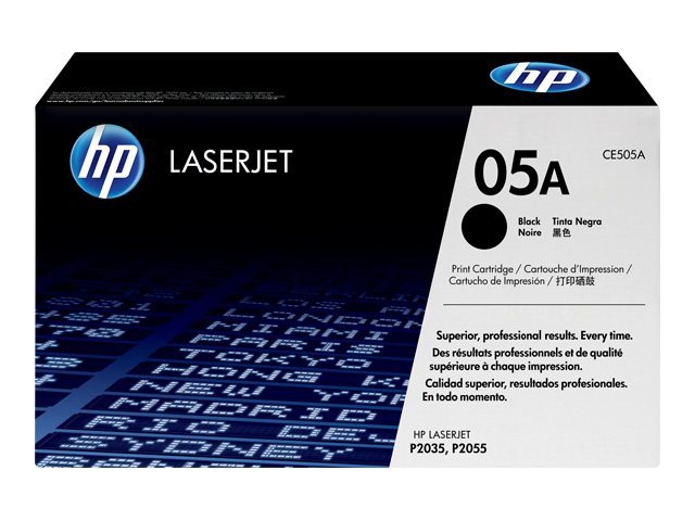 Thumbnail 5 of 25 for HP 05A Original Laser Toner Cartridge - Black - 1 Each