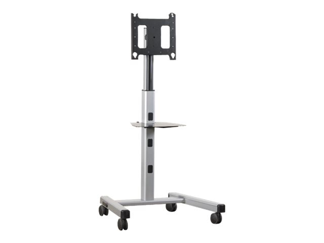 Chief Large Flat Panel Mobile Cart - For Displays 42-86" - Black