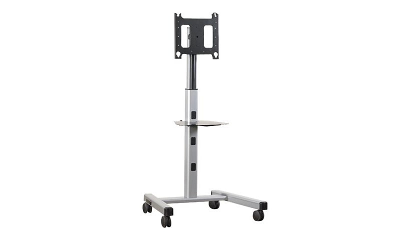 Chief Large Flat Panel Mobile Cart - For Displays 42-86" - Black