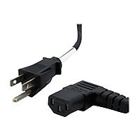 StarTech.com 6ft (1.8m) Computer Power Cord, NEMA 5-15P to Right Angle C13, 10A 125V, 18AWG, Replacement AC Power Cord,
