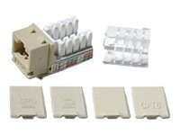 C2G Cat6 RJ45 UTP Keystone Jack - Ivory - keystone jack