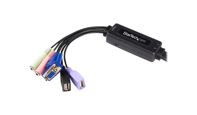 Startech.com 2 Port USB VGA Cable KVM Switch with Audio