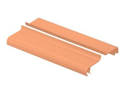 Panduit FiberRunner 4x4 Split Hinged Cover - cable raceway cover