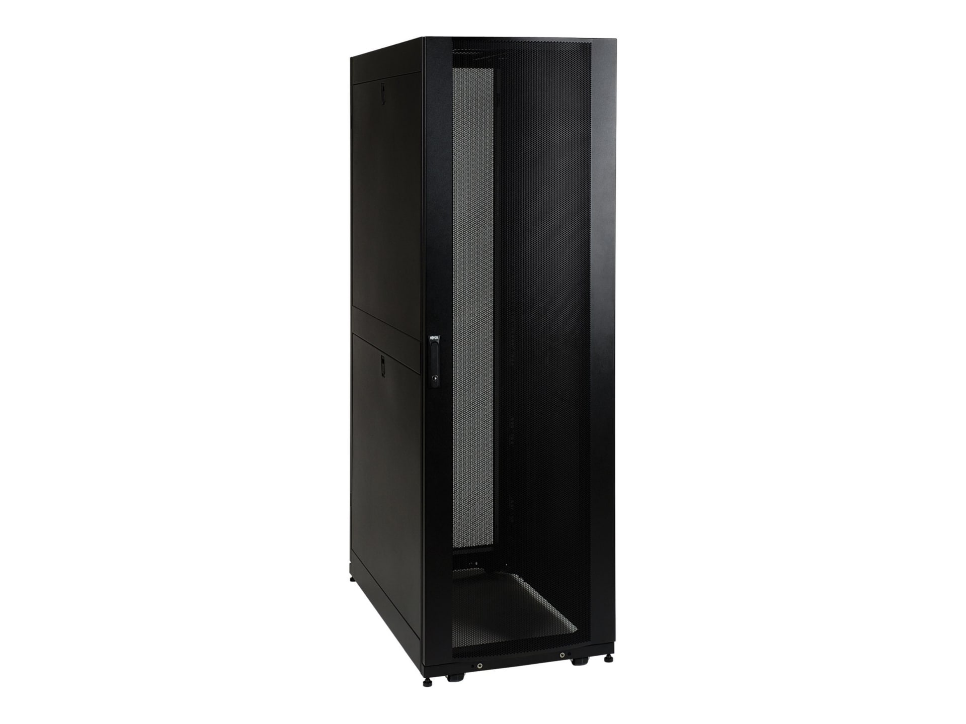 Tripp Lite 42U Rack Enclosure Server Cabinet Knock-Down w/ Doors & Sides - rack - 42U
