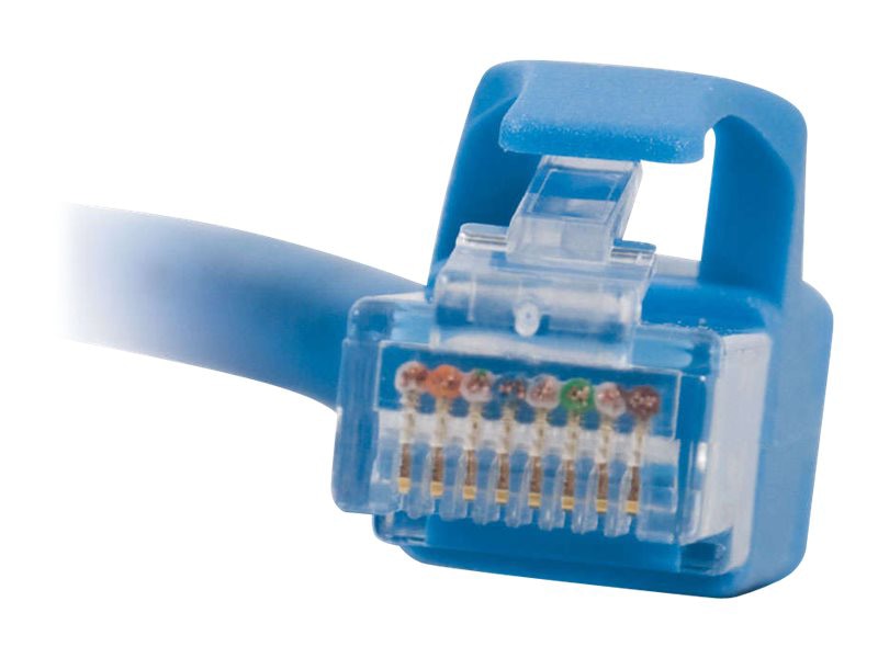 C2G 10ft Cat6 Snagless Unshielded (UTP) Ethernet Cable - Cat6 Network Patch Cable - PoE - Pack of 50 - Blue