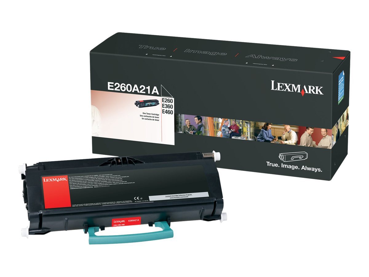 Lexmark - black - original - toner cartridge - LCCP