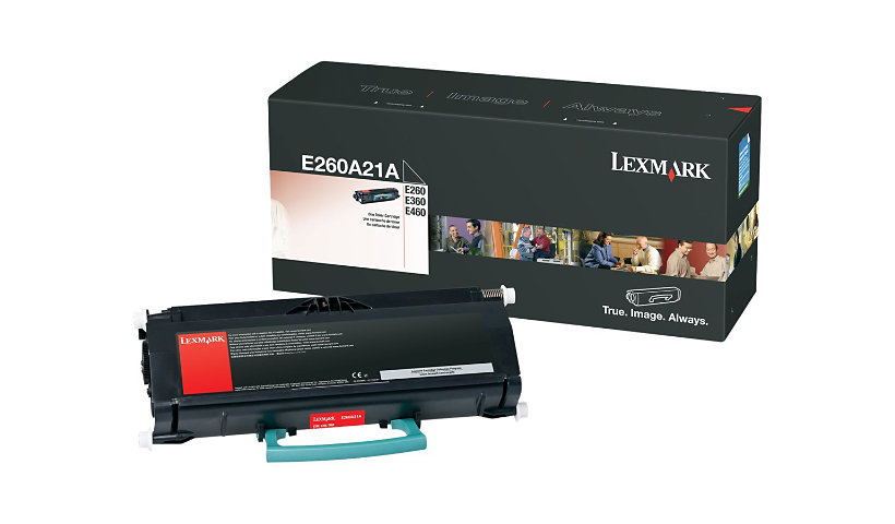 Lexmark - black - original - toner cartridge - LCCP