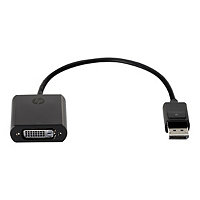HP DisplayPort to DVI-D Adapter - DisplayPort adapter - 19 cm