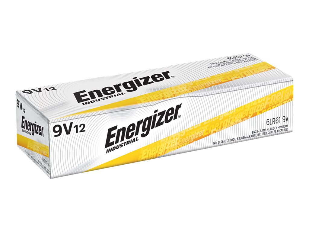 Energizer EN22 battery x 6LF22 - alkaline (pack of 12)