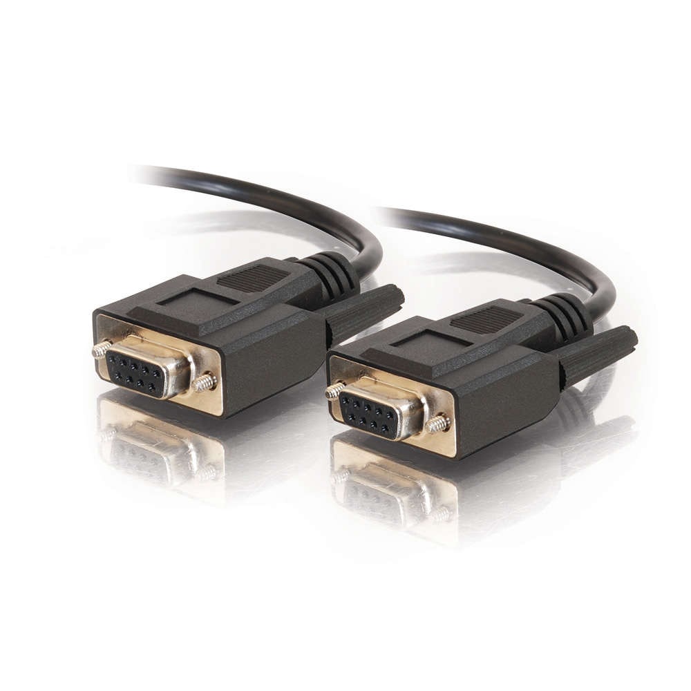 C2G - serial cable - DB-9 to DB-9 - 10 ft