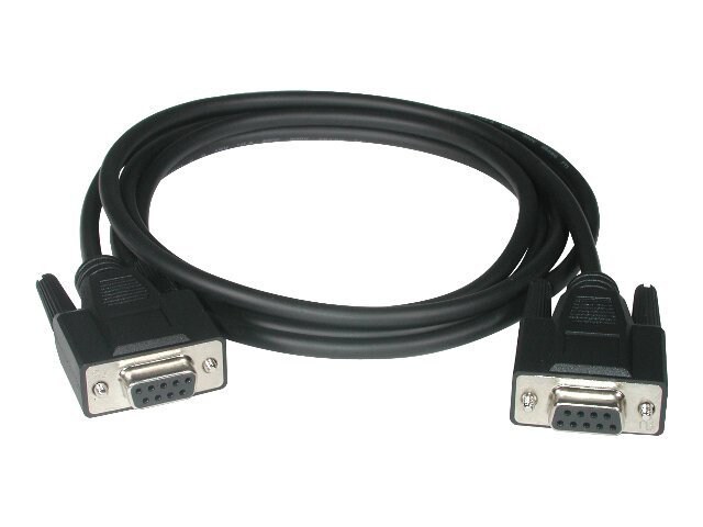 C2G - null modem cable - DB-9 to DB-9 - 10 ft
