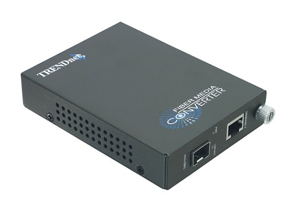 TRENDnet TFC-1000MGB - fiber media converter - GigE