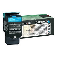 Lexmark - High Yield - cyan - original - toner cartridge - LCCP, LRP