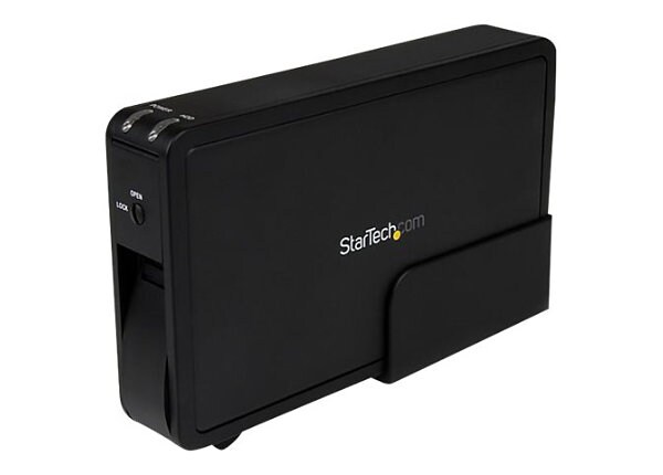 StarTech.com 3.5in eSATA USB Trayless SATA Hard Drive Enclosure