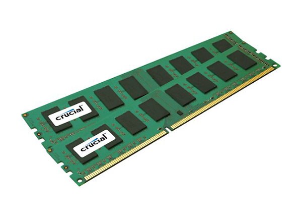 Crucial - DDR3 - 4 GB : 2 x 2 GB - DIMM 240-pin