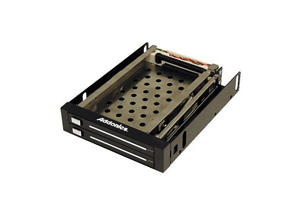 Addonics Snap-In Double Drive AE25SNAP2SA - storage mobile rack