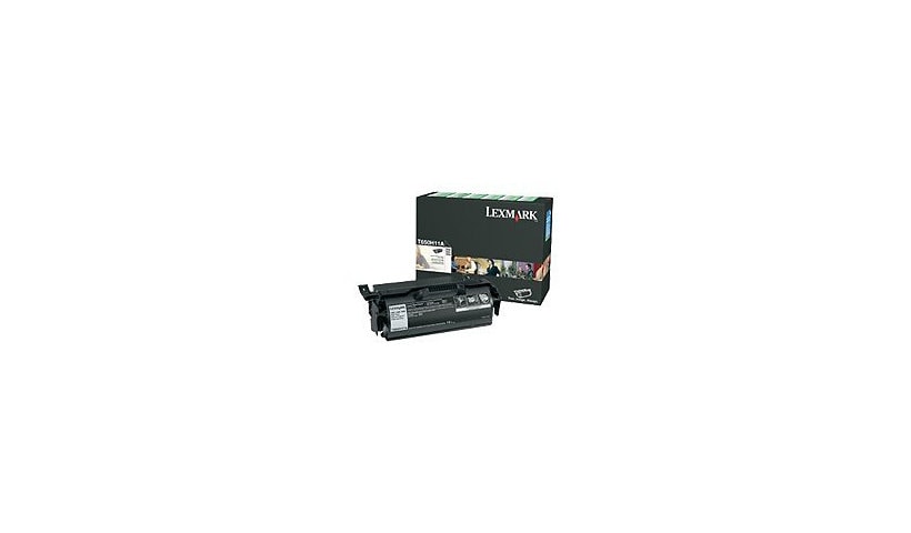 Lexmark - High Yield - black - original - toner cartridge - LCCP, LRP